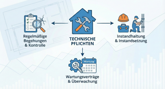 Technische Pflichten der WEG-Verwaltung – Gebäudemanagement und Instandhaltung